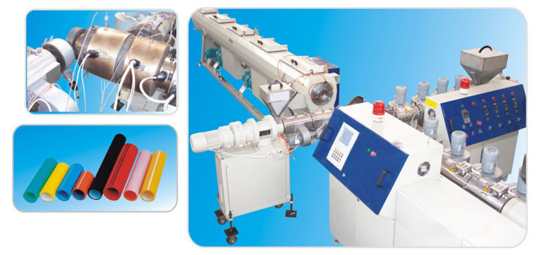 silicon layer HDPE pipe extrusion line